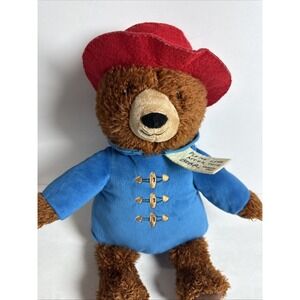Paddington Bear‎ Plush Kohls Cares Blue Coat Red Hat Stuffed Animal Toy 2016